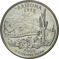 United States, Quarter, 2008, U.S. Mint, Dahlonega, MS(60-62), Copper-Nickel