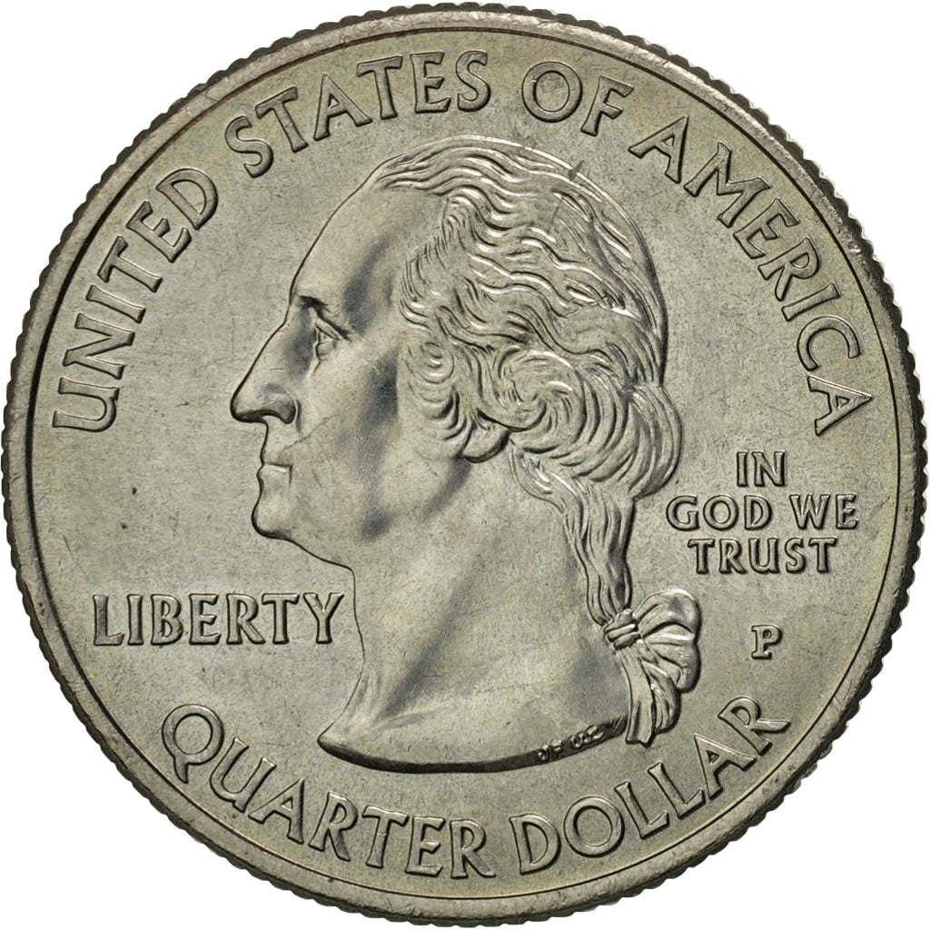 United States, Quarter, 2009, U.S. Mint, Philadelphia, MS(60-62), Copper-Nickel