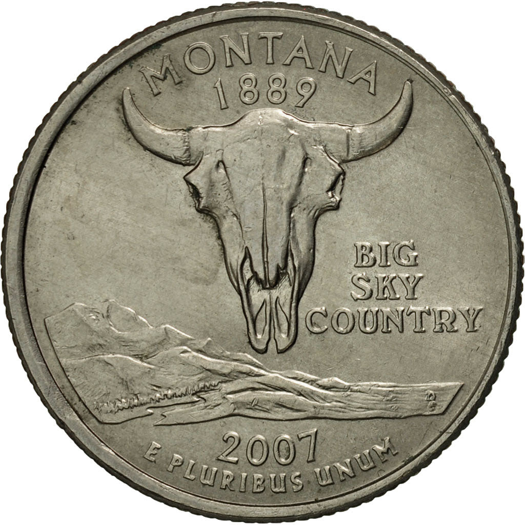 Coin, United States, Quarter, 2007, U.S. Mint, Philadelphia, AU(55-58)