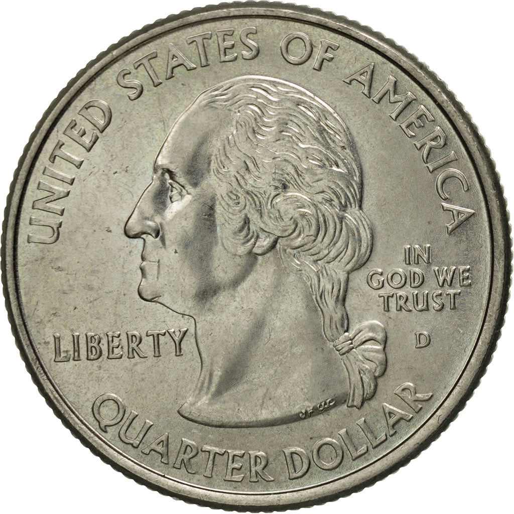 Coin, United States, Quarter, 2000, U.S. Mint, Denver, MS(60-62), Copper-Nickel