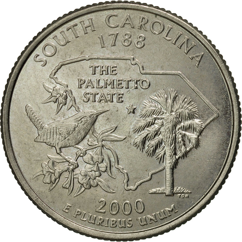 Coin, United States, Quarter, 2000, U.S. Mint, Denver, MS(60-62), Copper-Nickel
