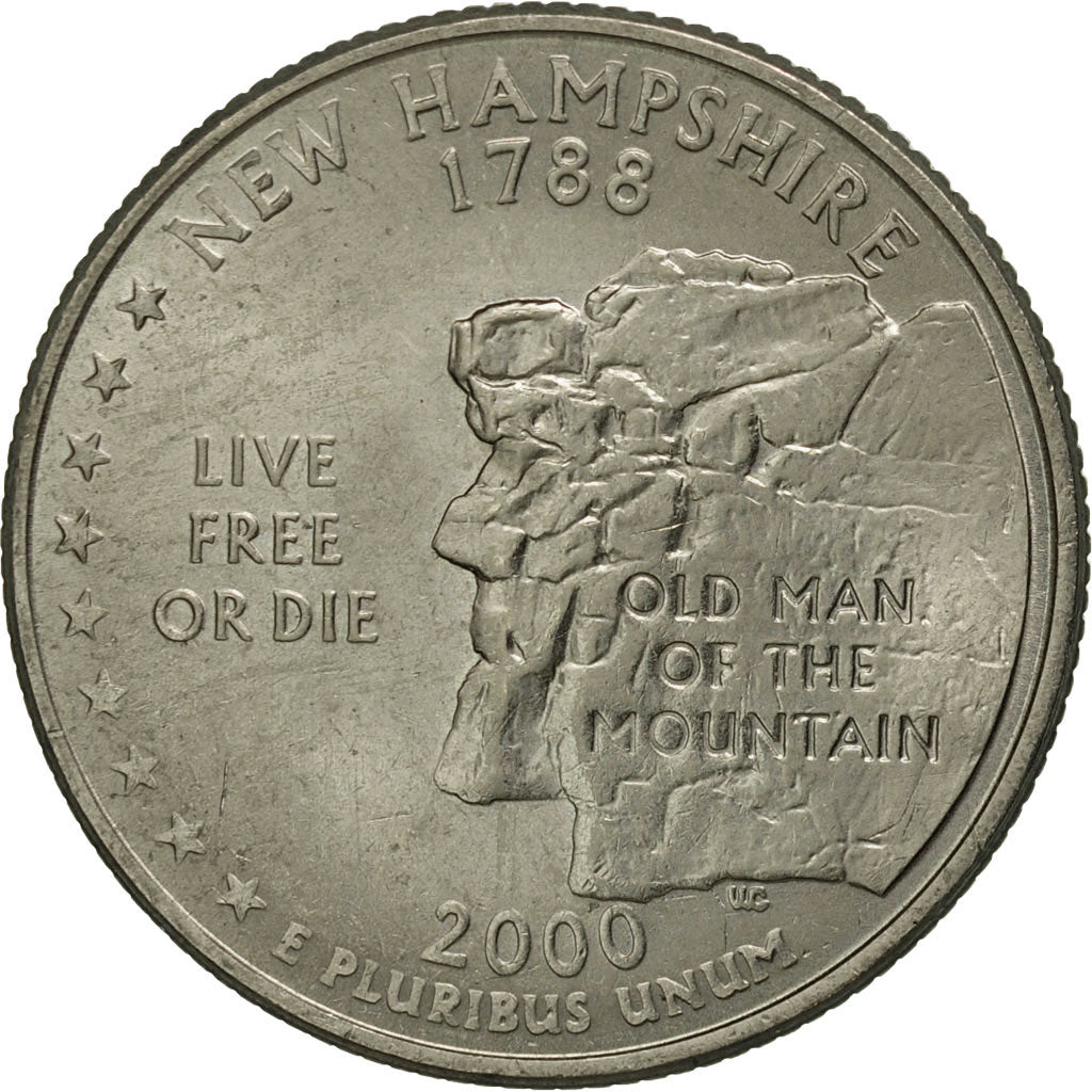 Coin, United States, Quarter, 2000, U.S. Mint, Denver, MS(60-62), Copper-Nickel