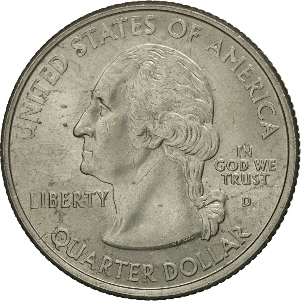 Coin, United States, Quarter, 2000, U.S. Mint, Denver, MS(60-62), Copper-Nickel