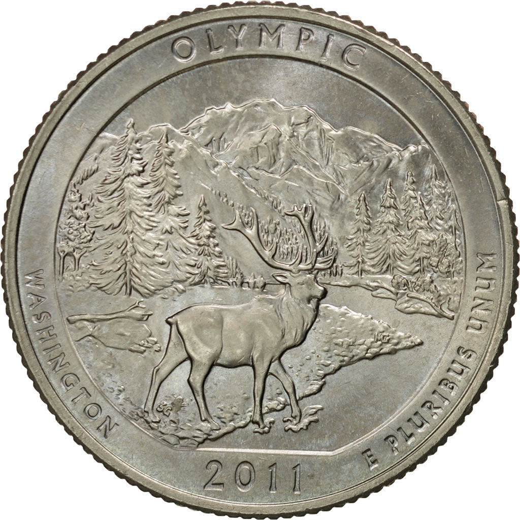 Coin, United States, Quarter, 2011, U.S. Mint, Denver, MS(60-62), Copper-Nickel