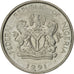 Moneta, Nigeria, Elizabeth II, Naira, 1991, SPL-, Acciaio placcato nichel, KM:14
