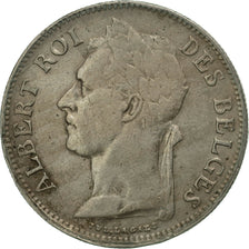 Congo belga, 50 Centimes, 1921, MBC, Cobre - níquel, KM:22