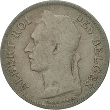 Moneda, Congo belga, 50 Centimes, 1927, MBC, Cobre - níquel, KM:22