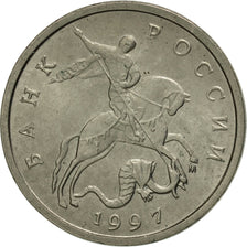 Moneta, Russia, 5 Kopeks, 1997, Saint-Petersburg, AU(55-58), Miedź-Nikiel