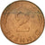Coin, GERMANY - FEDERAL REPUBLIC, 2 Pfennig, 1981, Stuttgart, EF(40-45), Copper