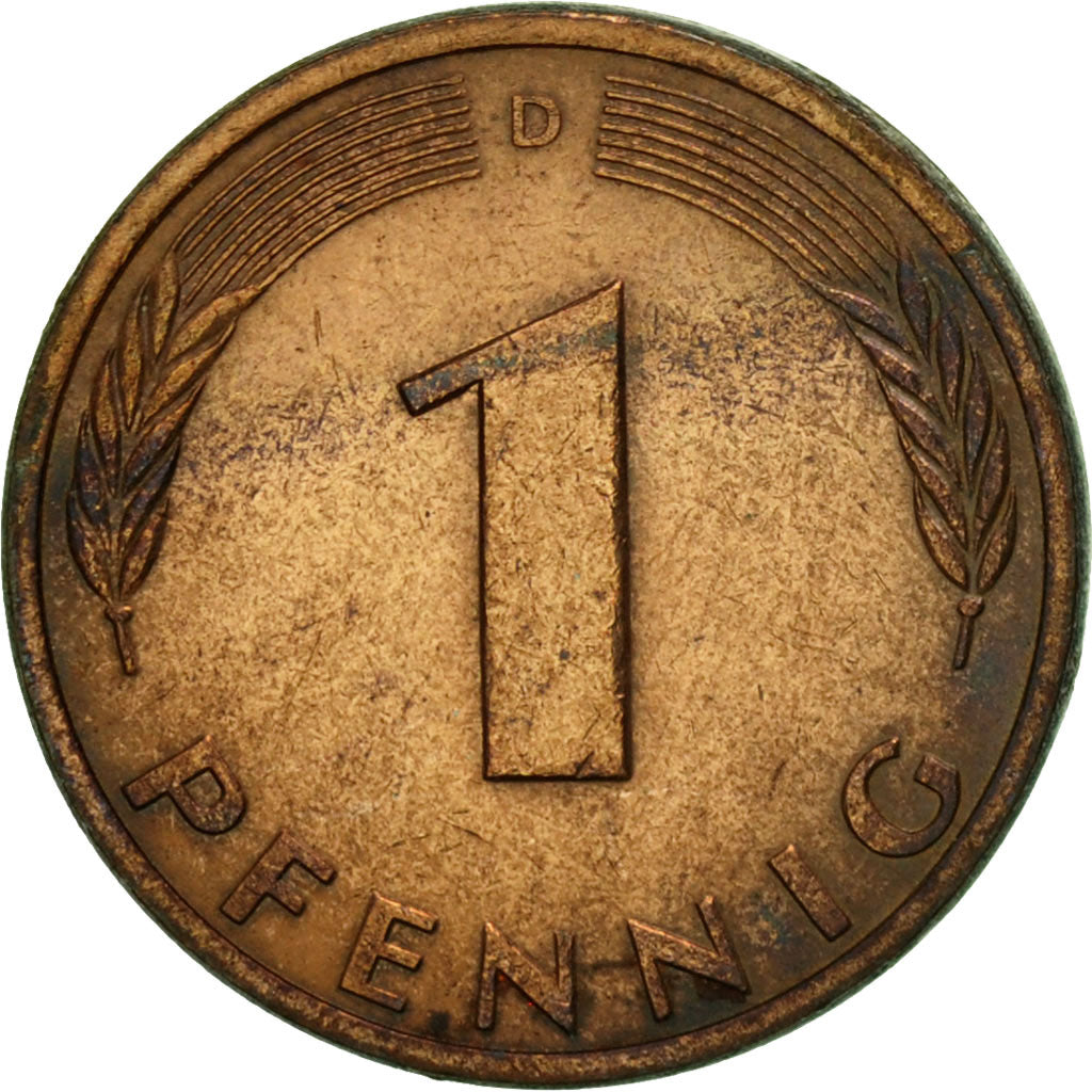 Monnaie, République fédérale allemande, Pfennig, 1978, Munich, TTB, Copper