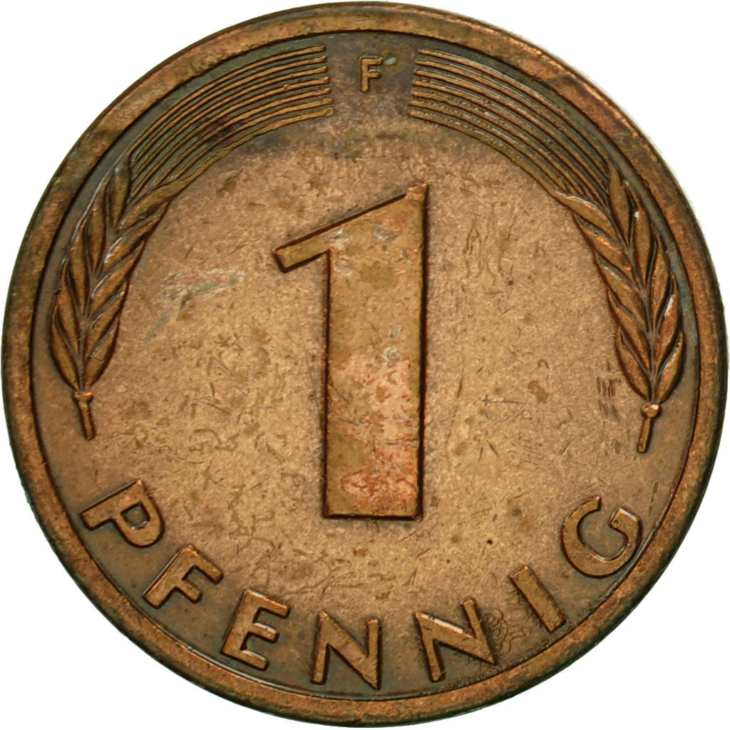 Monnaie, République fédérale allemande, Pfennig, 1978, Stuttgart, TTB, Copper