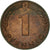Münze, Bundesrepublik Deutschland, Pfennig, 1966, Stuttgart, SS, Copper Plated