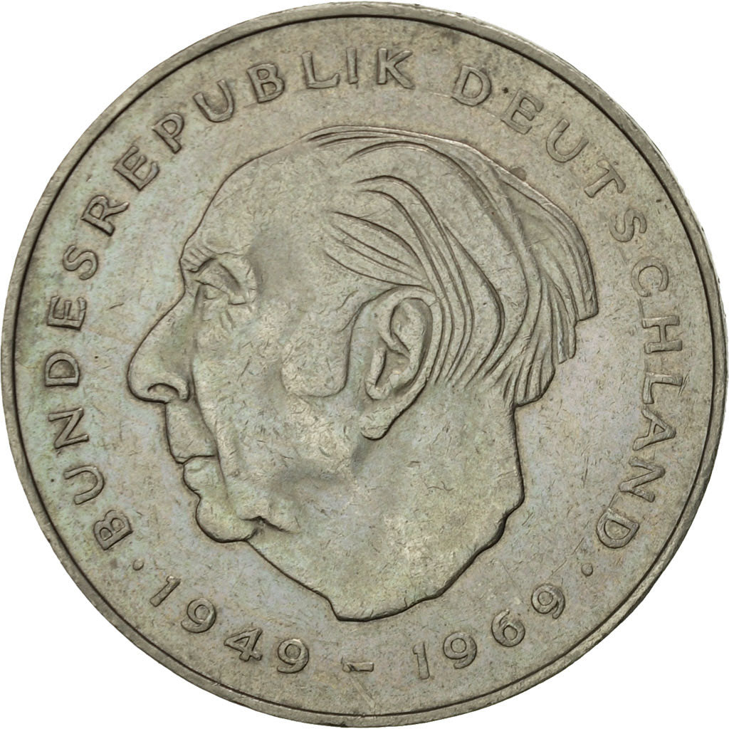 Coin, GERMANY - FEDERAL REPUBLIC, 2 Mark, 1981, Hambourg, AU(50-53)
