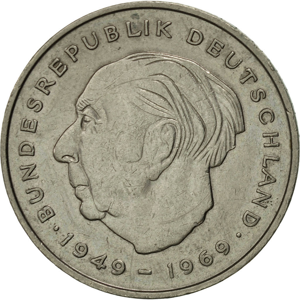 Monnaie, République fédérale allemande, 2 Mark, 1973, Munich, TTB+