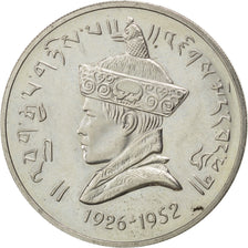 BHUTAN, Rupee, 1966, KM #31, MS(63), Copper-Nickel, 11.87