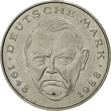 Coin, GERMANY - FEDERAL REPUBLIC, 2 Mark, 1989, Hambourg, AU(50-53)