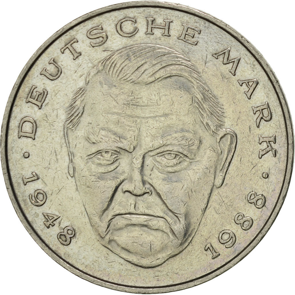 Monnaie, République fédérale allemande, 2 Mark, 1992, Munich, TTB+