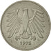 Coin, GERMANY - FEDERAL REPUBLIC, 5 Mark, 1975, Hambourg, AU(50-53)