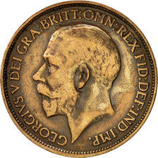 Great Britain, George V, 1/2 Penny, 1912, EF(40-45), Bronze, KM:809