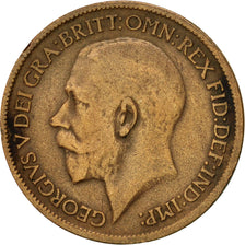 Coin, Great Britain, George V, 1/2 Penny, 1914, EF(40-45), Bronze, KM:809