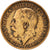 Moneda, Gran Bretaña, George V, 1/2 Penny, 1920, BC+, Bronce, KM:809