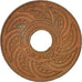 THAILAND, Satang, 1911, KM #35, AU(50-53), Bronze, 4.91