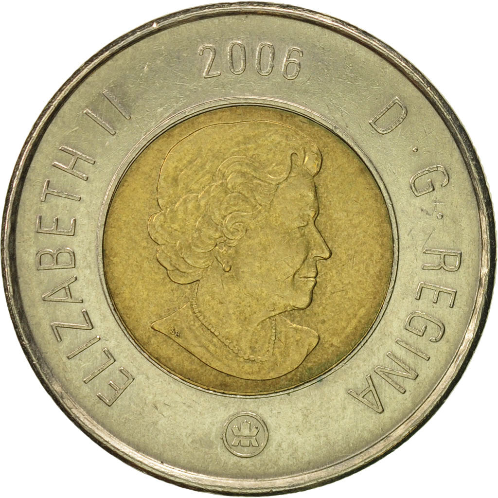 Coin, Canada, Elizabeth II, 2 Dollars, 2006, Royal Canadian Mint, Winnipeg