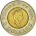 Canada, Elizabeth II, 2 Dollars, 2000, Royal Canadian Mint, Ottawa, EF(40-45)