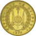 Moneda, Yibuti, 10 Francs, 1977, Paris, EBC, Aluminio - bronce, KM:23