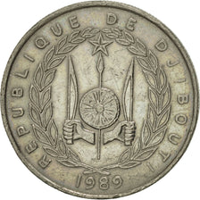 Monnaie, Djibouti, 50 Francs, 1989, Paris, SUP, Copper-nickel, KM:25
