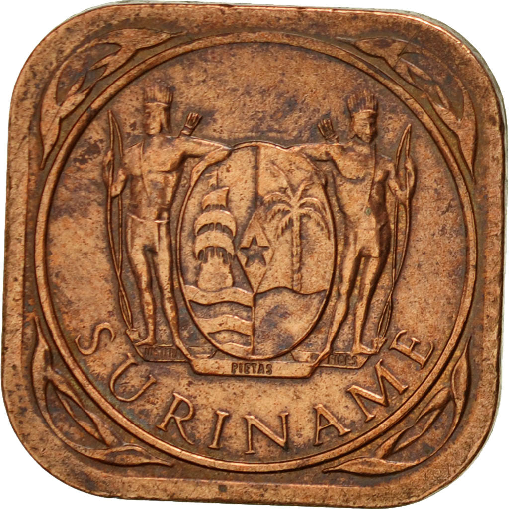 Coin, Surinam, 5 Cents, 2009, AU(50-53), Copper Plated Steel, KM:12.1b