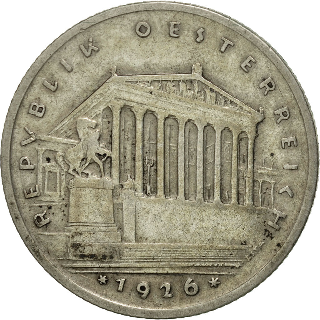 Austria, Schilling, 1926, EF(40-45), Silver, KM:2840