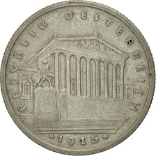 Austria, Schilling, 1925, AU(50-53), Silver, KM:2840