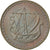 Coin, Cyprus, 5 Mils, 1980, MS(63), Bronze, KM:39