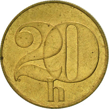 Moneta, Cecoslovacchia, 20 Haleru, 1992, SPL-, Alluminio-bronzo, KM:143