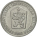 Czechoslovakia, 25 Haleru, 1963, AU(55-58), Aluminum, KM:54