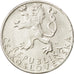 Monnaie, Tchécoslovaquie, 50 Korun, 1947, SPL, Argent, KM:24
