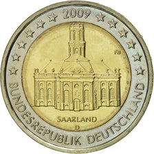 République fédérale allemande, 2 Euro, 2009, SUP+, Bi-Metallic, KM:276