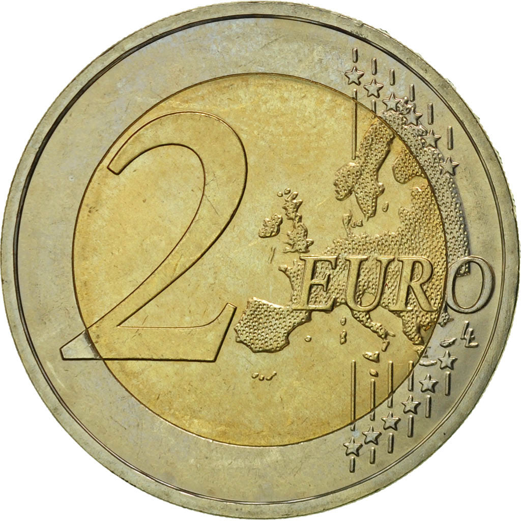 GERMANY - FEDERAL REPUBLIC, 2 Euro, 2008, AU(55-58), Bi-Metallic, KM:258
