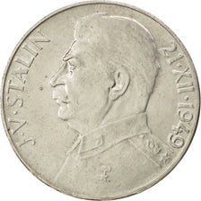 Tchécoslovaquie, 100 Korun 1949, Staline 70 ans, KM 30