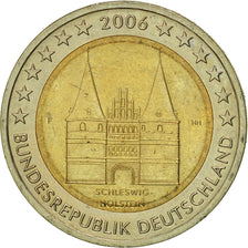 GERMANY - FEDERAL REPUBLIC, 2 Euro, 2006, AU(55-58), Bi-Metallic, KM:253