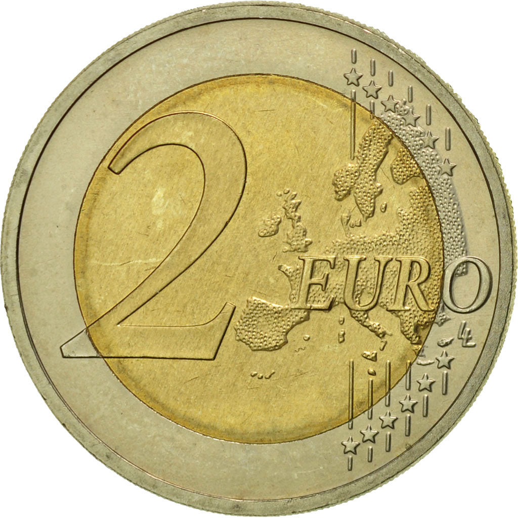 GERMANIA - REPUBBLICA FEDERALE, 2 Euro, 2008, SPL-, Bi-metallico, KM:261