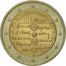 Austria, 2 Euro, State Treaty, 2005, MS(63), Bi-Metallic, KM:3124