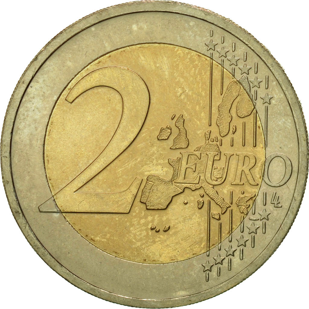 Austria, 2 Euro, State Treaty, 2005, MS(63), Bi-Metallic, KM:3124