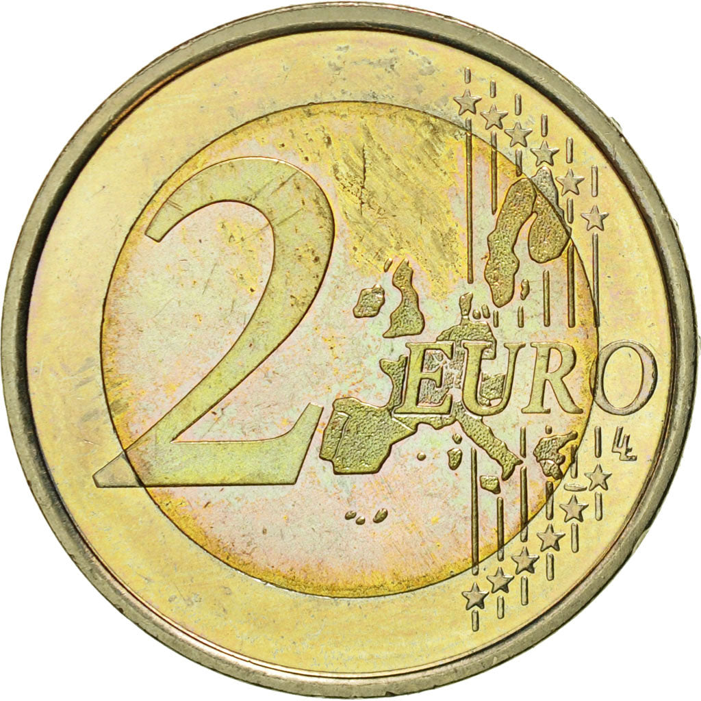 Spain, 2 Euro, Don Quichotte, 2005, MS(63), Bi-Metallic, KM:1063