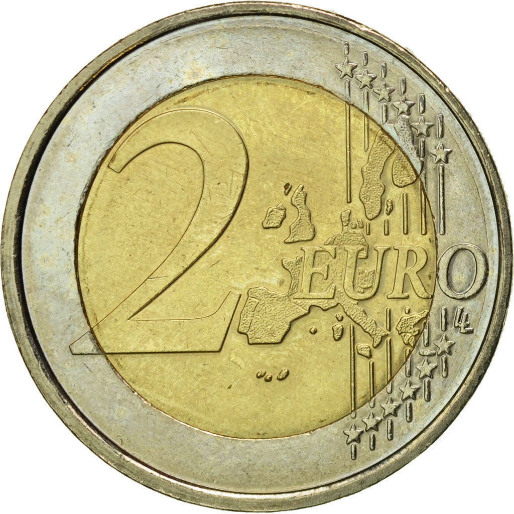 Belgium, 2 Euro, Schengen Agreement, 2005, MS(63), Bi-Metallic, KM:240