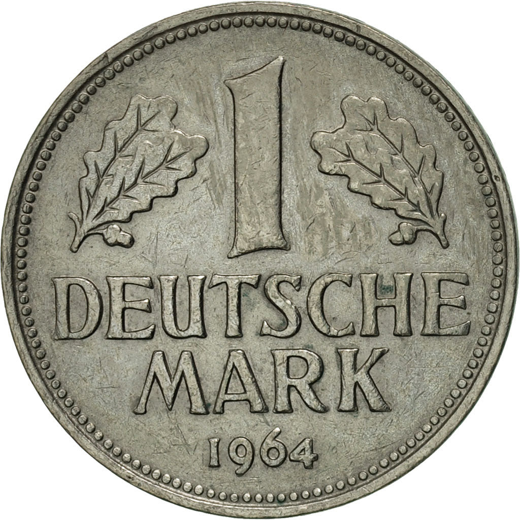Moneta, GERMANIA - REPUBBLICA FEDERALE, Mark, 1964, Munich, SPL-, Rame-nichel