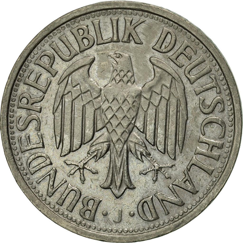 Monnaie, République fédérale allemande, Mark, 1964, Hambourg, SUP