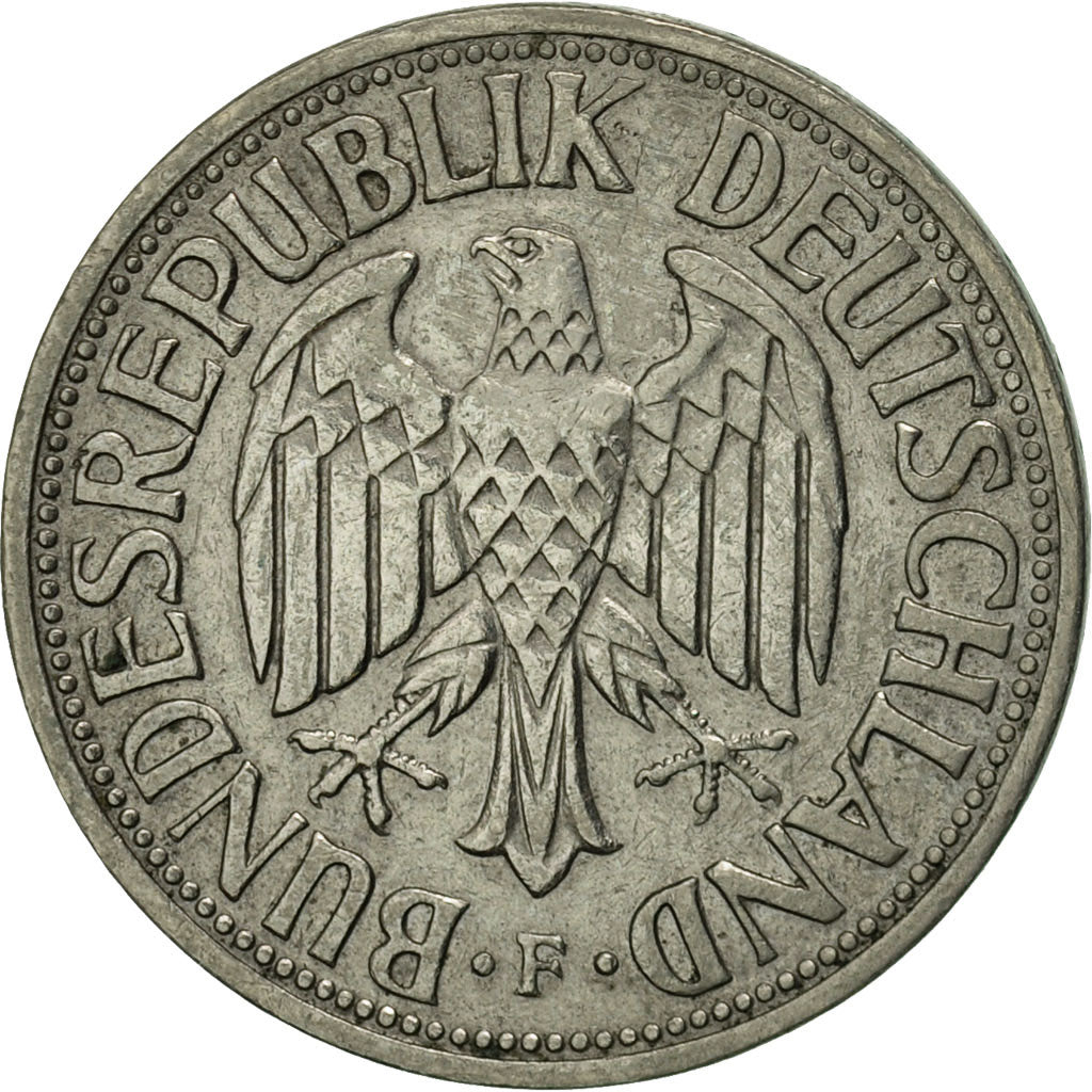 Coin, GERMANY - FEDERAL REPUBLIC, Mark, 1950, Stuttgart, AU(55-58)