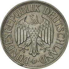 Coin, GERMANY - FEDERAL REPUBLIC, Mark, 1958, Munich, AU(55-58), Copper-nickel